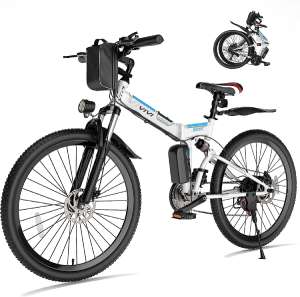 Vivi Electric Bike for Adults Foldable 500W Electric Mountain Bike